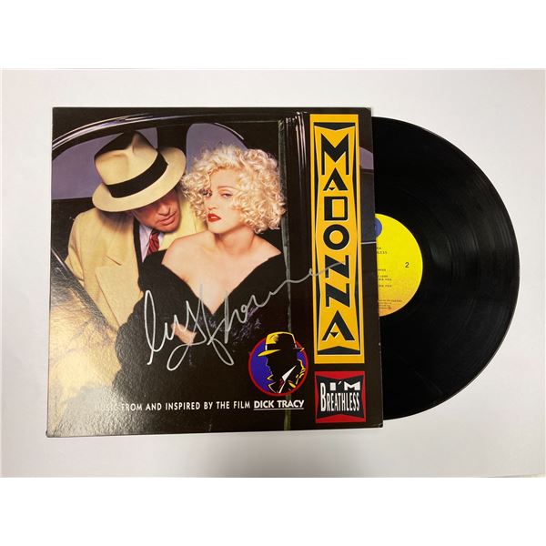 Autograph Signed Madonna Im Breathless Vinyl