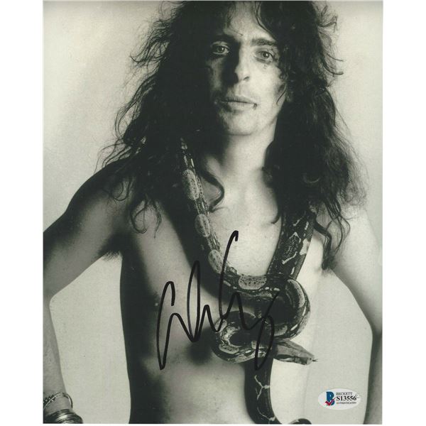 Autograph Signed Alice Cooper Photo
