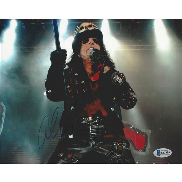 Autograph Signed Alice Cooper Photo