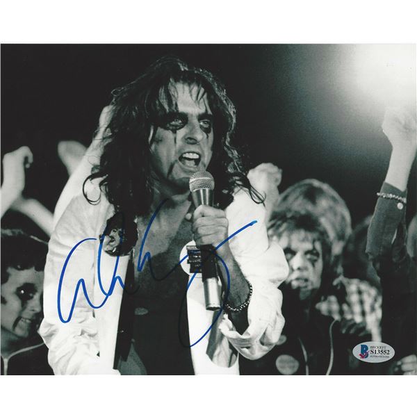 Autograph Signed Alice Cooper Photo
