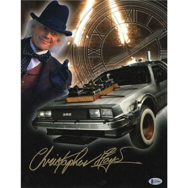 Autograph Signed Christopher Lloyd Photo