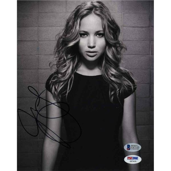 Autograph Signed Jennifer Lawrence Photo