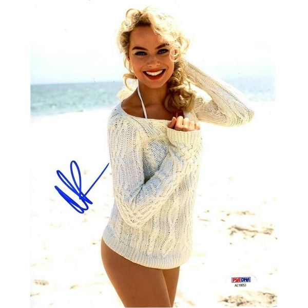 Autograph Signed Margot Robbie Photo