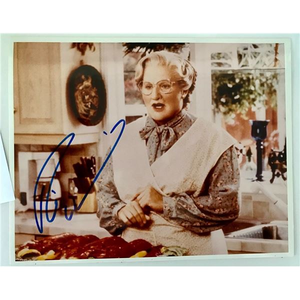 Autograph Signed Robin Williams Photo