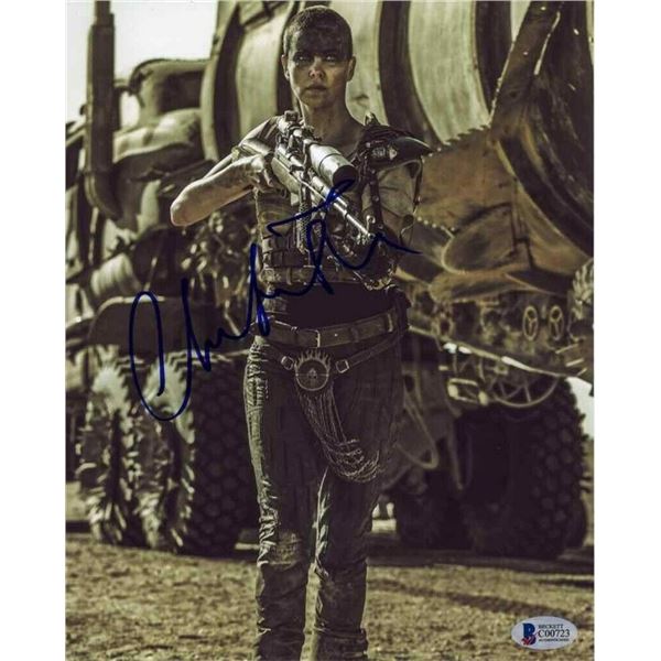 Autograph Signed Mad Max Charlize Theron Photo
