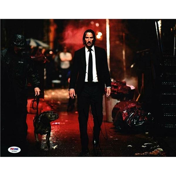 Autograph Signed Keanu Reeves Photo