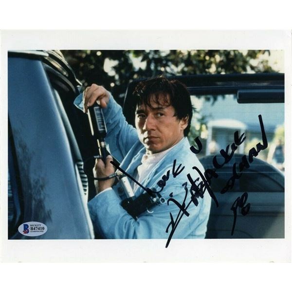 Autograph Signed Jackie Chan Photo