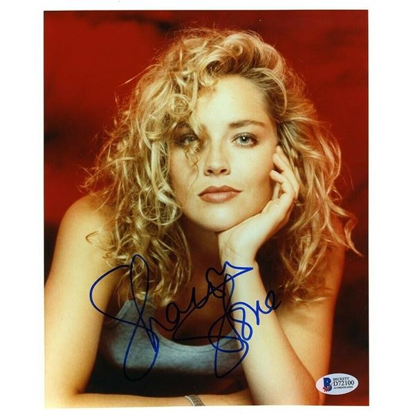 Autograph Signed Sharon Stone Photo