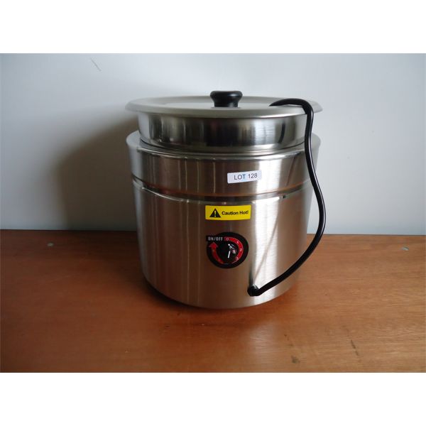 NEW 9L Counter Top Stainless Steel Soup Kettle