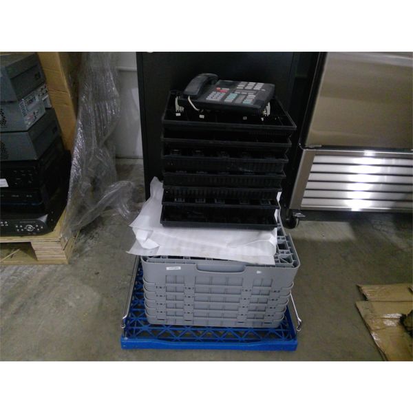 USED Lot of Cash Drawers, Bread Basket and Dishwasher Rack
