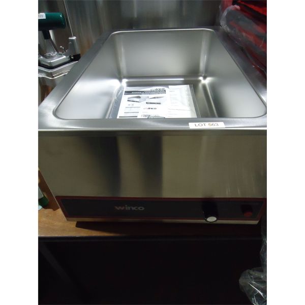 NEW Winco Counter Top Electric Food Warmer
