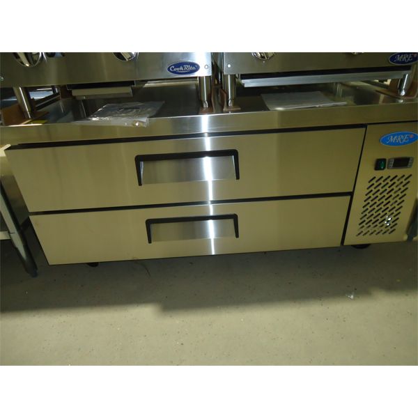 NEW Chef Base 52" Stainless Steel 2 Drawer Refrigerated Cooler