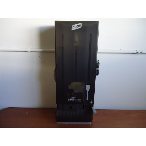 USED Dixie Smart Stock Fork Cutlery Dispenser