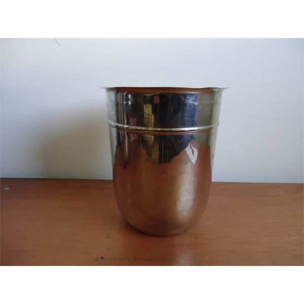 USED Lot of 3 Stainless Steel Champagne Buckets10" H x 8.75" W