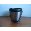 Image 1 : USED Lot of 3 Stainless Steel Ice Bucket (No Lid)