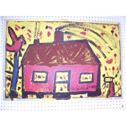 Outsider Art Signed Willie Jinks