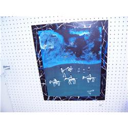 Outsider Art Signed G.F. White