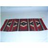 Image 1 : Navajo Small Indian Saddle Blanket 19" x 39"