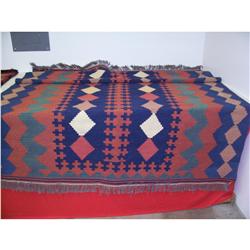 Large Klim  Indian Rug Geometric Design