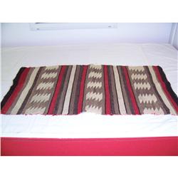 Navajo Indian Saddle Blanket 22 x 41