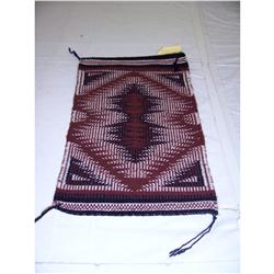 Navajo Indian Double Twill Saddle Blanket