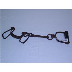 Wrought Iron Slave Shackles