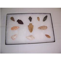 Group 11 Indian Arrowheads
