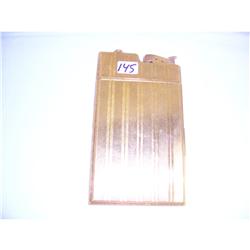 Large Deco Cigarette Case With Lighter