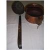 Image 2 : 2 Piece Lot Copperware Ladle & Cup