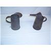 Image 1 : Pair Tin Oil Cans