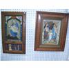Image 1 : Pair Oak Framed Religious Statues