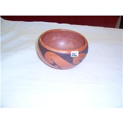 Signed Hopi Indian Pot 3 1/4" Tall