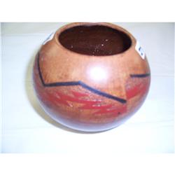 Navajo Indian Pitch Pot 3 1/2" Tall