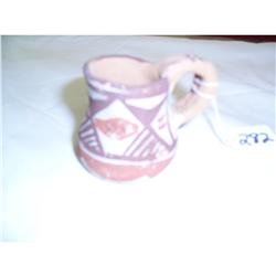 Mexican Pottery Pitcher 1940 Signed