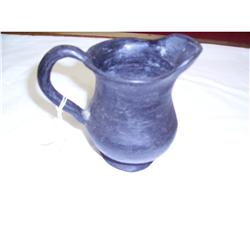 Santa Clara Blackware Indian Pitcher