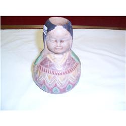 Cherokee Indian Figural Vase