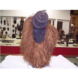 Yaka Raffia Trade Cloth Mask