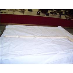 African Ivory Figural Chiefs Cane