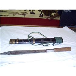 Indonesia Tribal Knife With Sheath