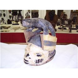 Gelede Yoraban Tribal Crest Mask