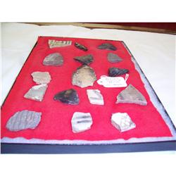 Group Of Indian Shards & Points