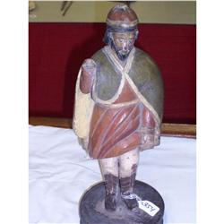 Santos Polychrome Folk Art Statue