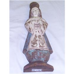Santos Polychrome Folk Art Statue