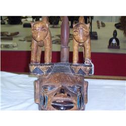 Gelede Yoraban Tribal  Mask 13" T