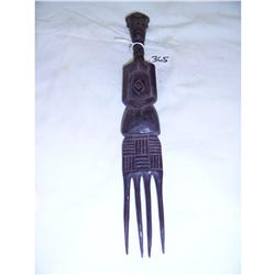 Ashante Tribal Decorative Comb