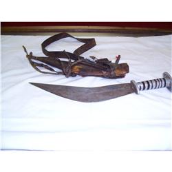 Sundanese Small Sword With Sheath