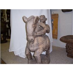 Senufo Tribal Carved Horseman