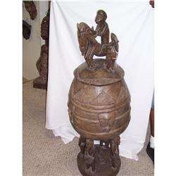 Senufo Large Tribal Equestrian Bowl