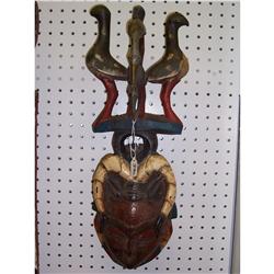 Guro Yaure Tribal Polychrome Mask