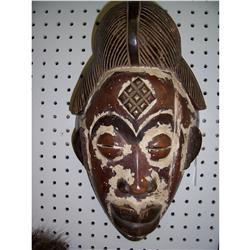 M' Pongwe Tribal Mask French Africa
